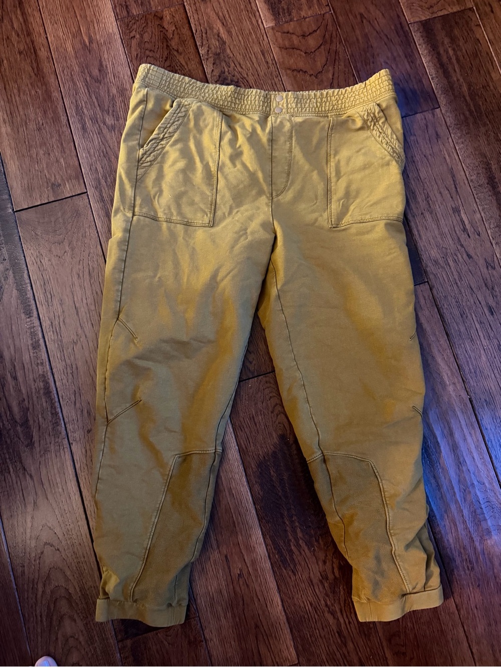Anthropologie Men's Mustard Utility Jogger Pants